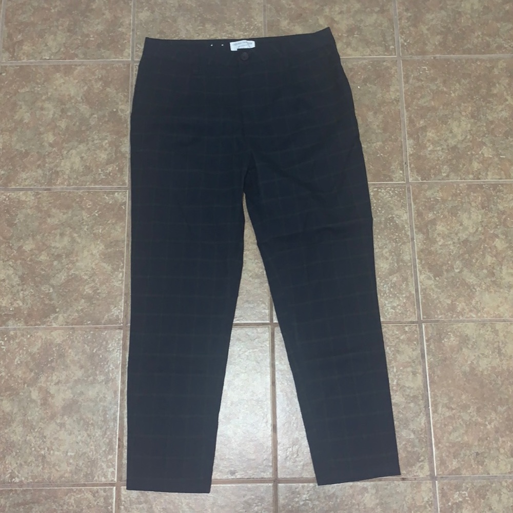 Striped Oxford trousers